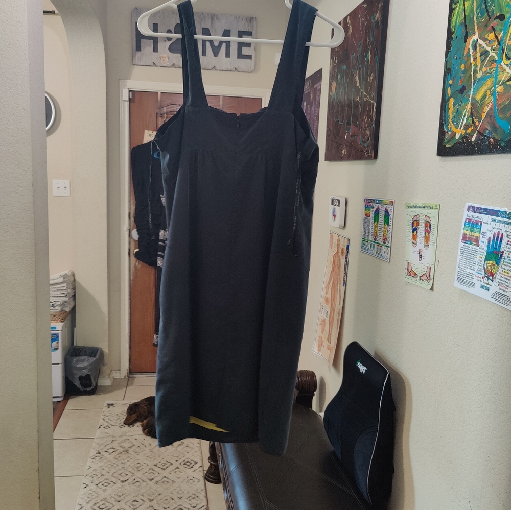Andrew Marc Dark Gray sexy soft date night dress 🩶  (Size 8) 🩶 - Picture 3 of 8